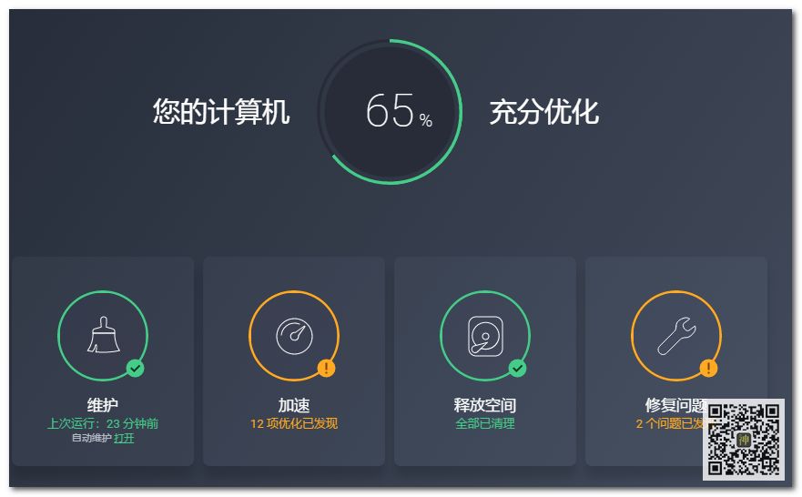 全球最佳電腦性能優(yōu)化神器：不僅能防病毒，還能使系統(tǒng)運行狀態(tài)達(dá)到最佳插圖1