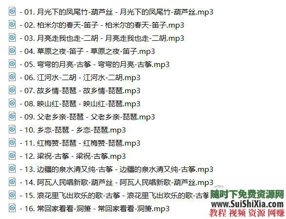 320K無損車載流行MP3音樂舞曲+MP4視頻神曲，共42G幾千首打包分享_趣資料教程資源插圖21