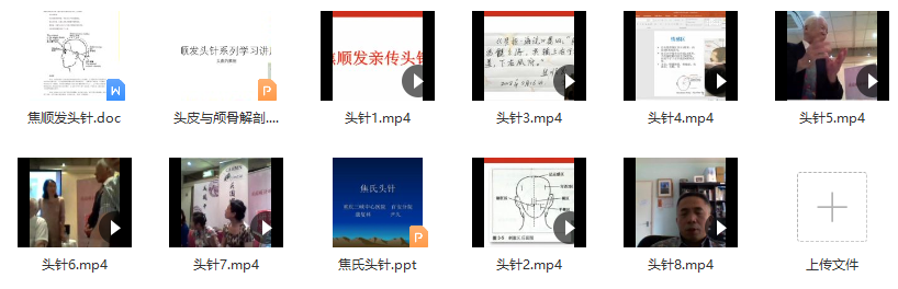 針灸：焦順發(fā)~焦氏頭針培訓班高清視頻14.64G含課件_百度云網盤視頻教程插圖1