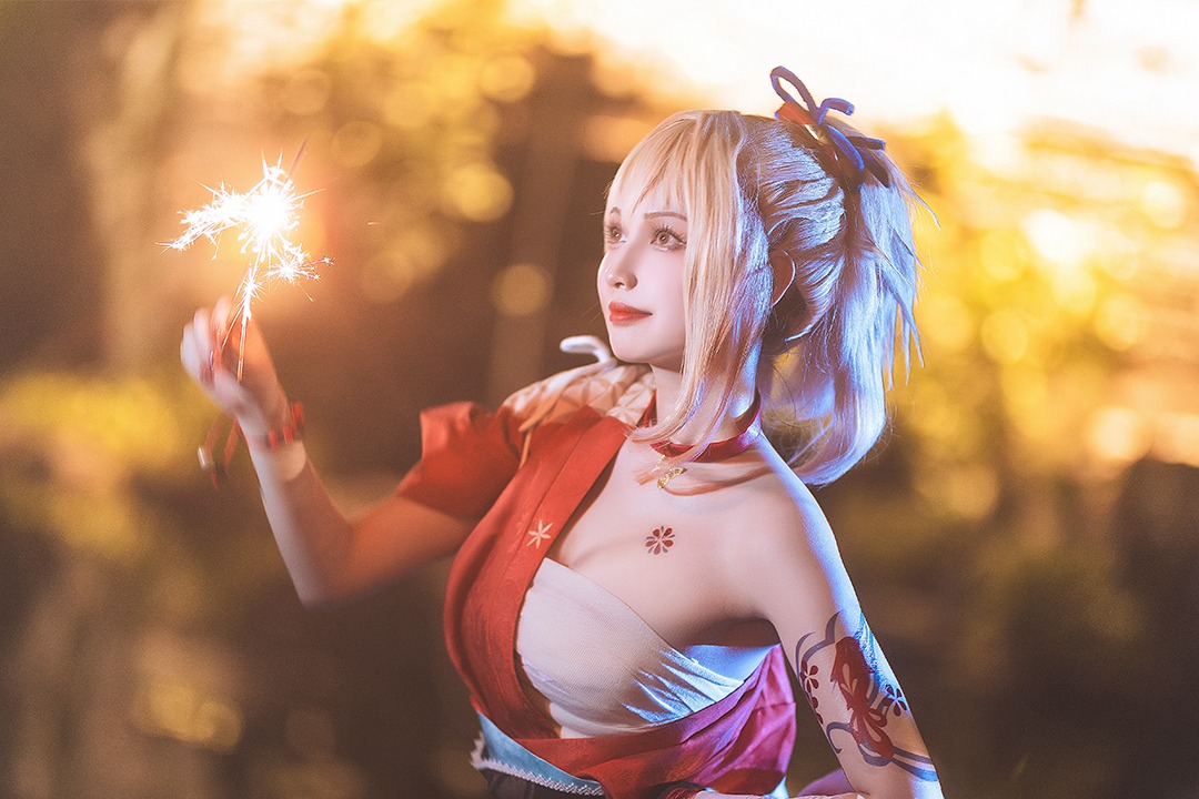 原神-宵宮·琉焰華舞Cosplay(CN:尾大的塵喵喵)插圖