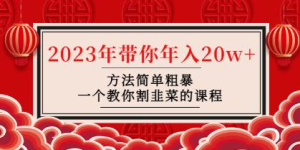 韭菜-聯(lián)盟?2023年帶你年入20w+方法簡單粗暴，教你如何正確割韭菜插圖