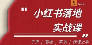 南悟?小紅書醫(yī)療流量落地實(shí)戰(zhàn)課百度網(wǎng)盤插圖