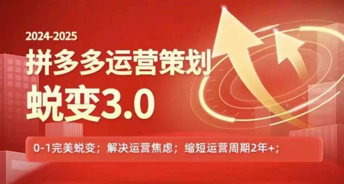 2024-2025拼多多運(yùn)營(yíng)策略蛻變3.0，0~1完美蛻變，解決信息焦慮插圖