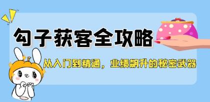 《勾子獲客全攻略》業(yè)績飆升的秘密武器插圖